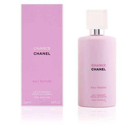 lait corps chanel chance eau tendre|chance eau tendre.